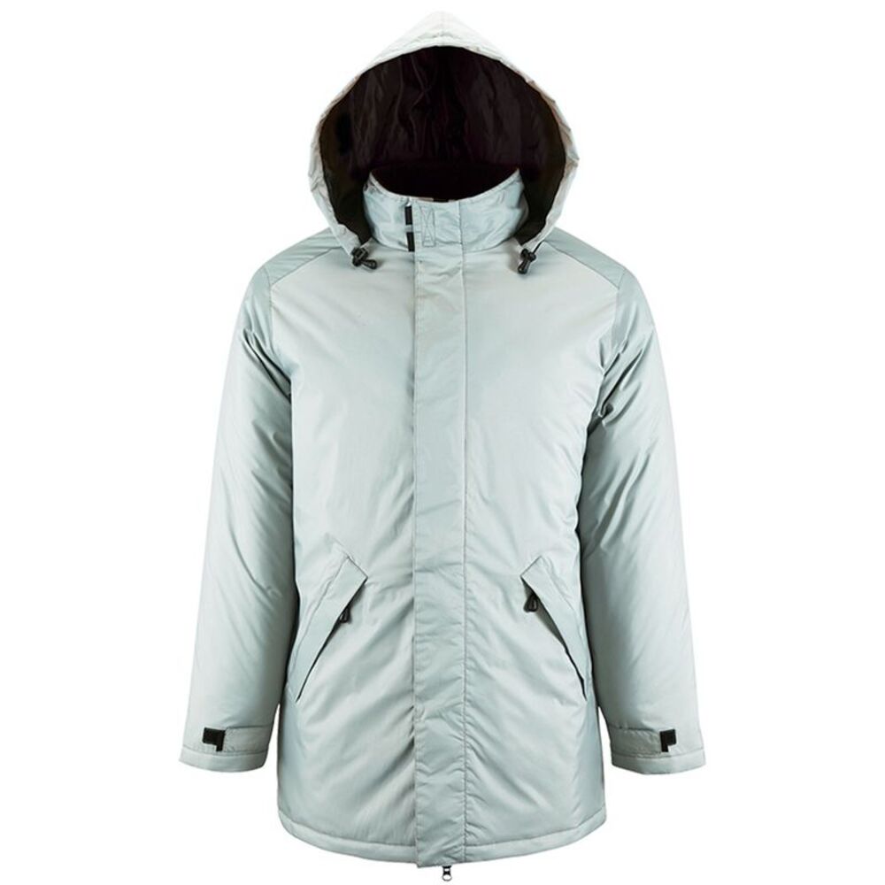 SOLS Unisex Adults Robyn Padded Jacket / Metal Gray